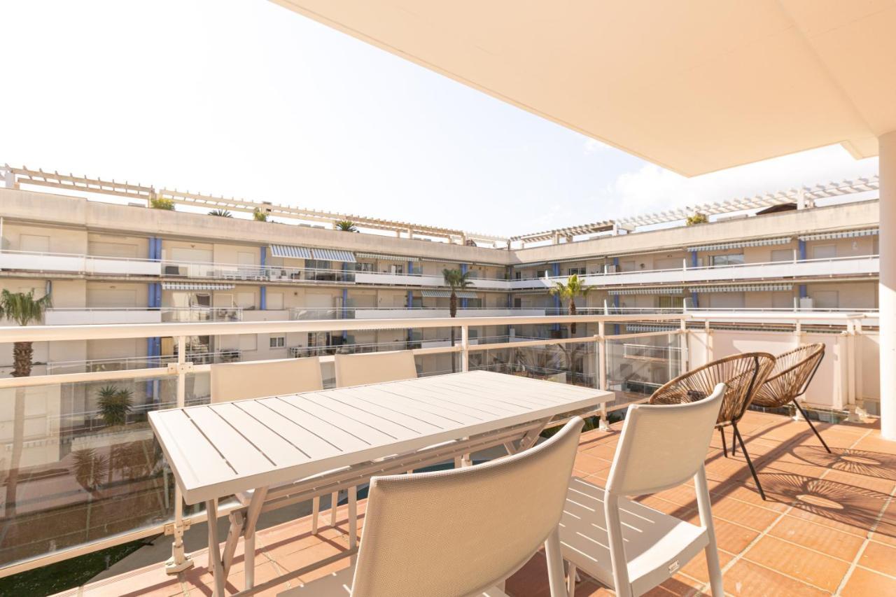 Vista Roses Mar - Apartamento con piscina II Esterno foto