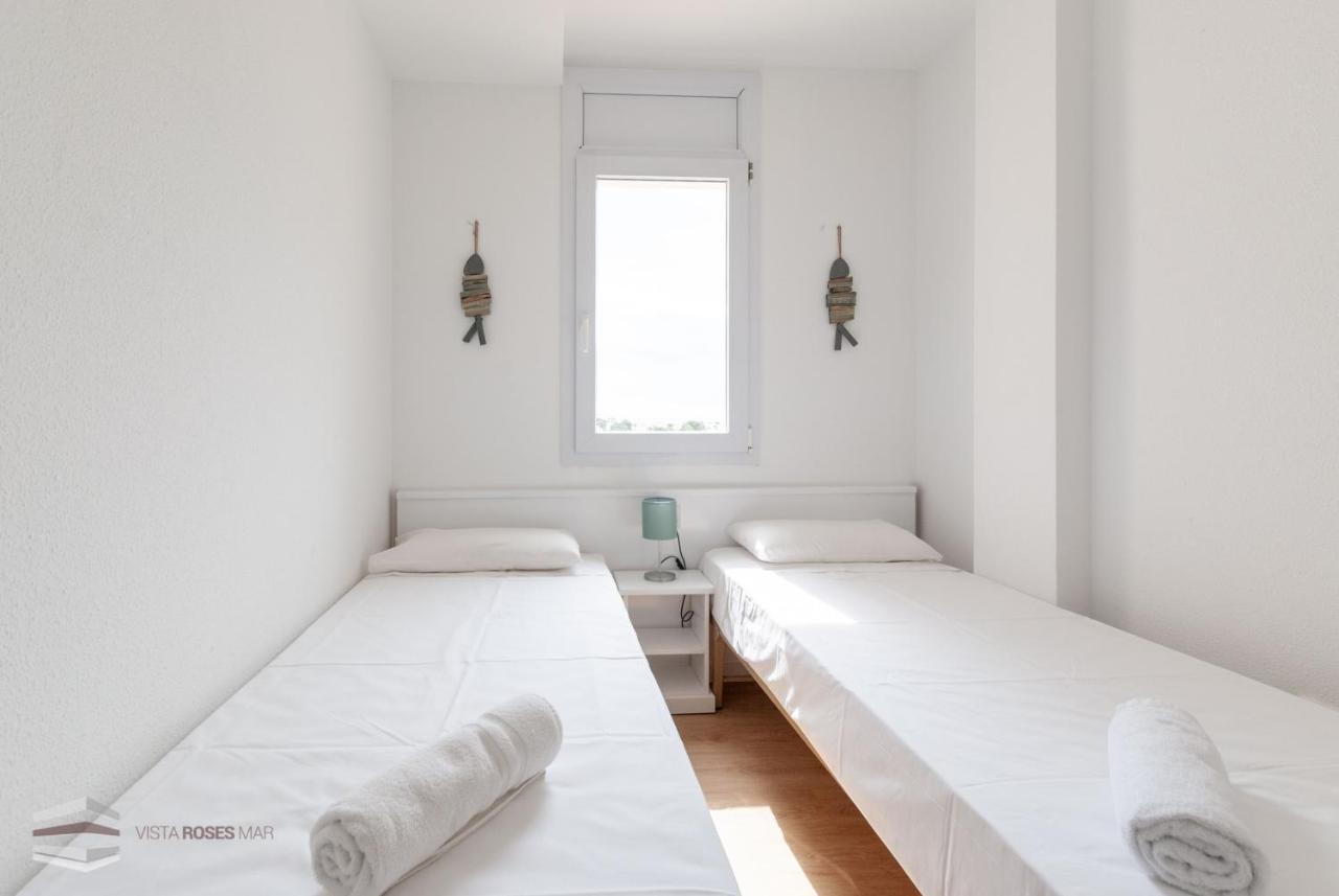 Vista Roses Mar - Apartamento con piscina II Esterno foto